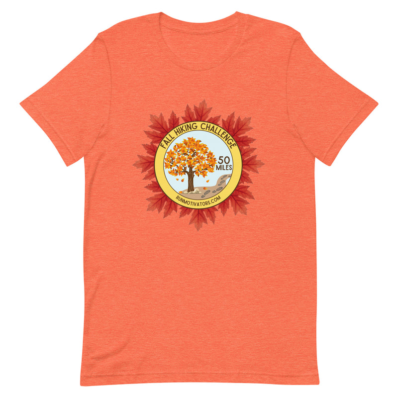 Fall Hiking Challenge Unisex Tee