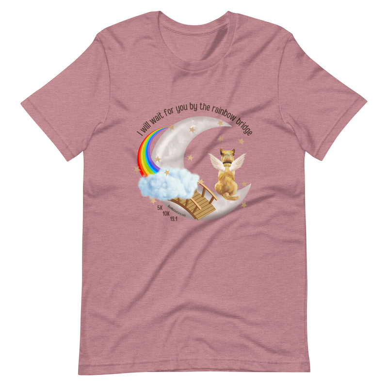 Rainbow Bridge Race Unisex Tee - DOG VERSION