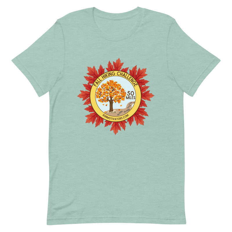 Fall Hiking Challenge Unisex Tee