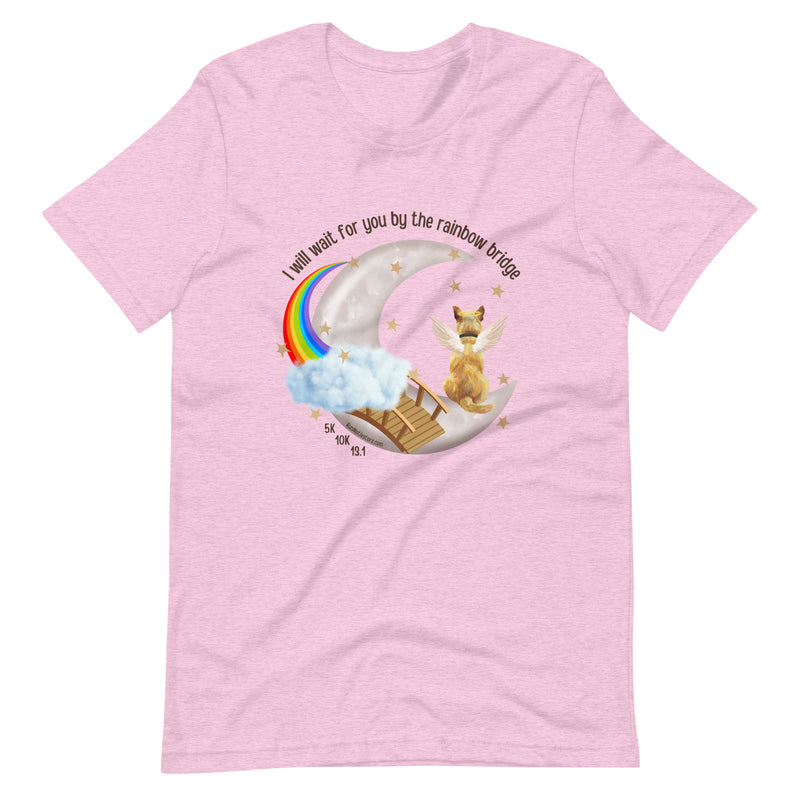 Rainbow Bridge Race Unisex Tee - DOG VERSION