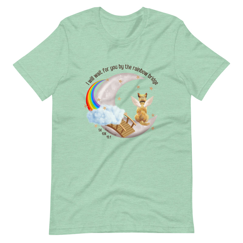 Rainbow Bridge Race Unisex Tee - DOG VERSION