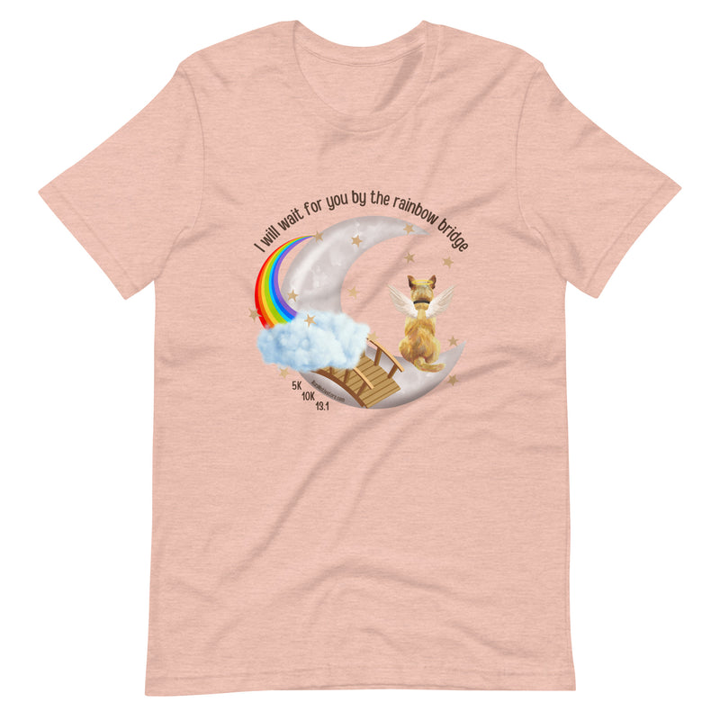 Rainbow Bridge Race Unisex Tee - DOG VERSION