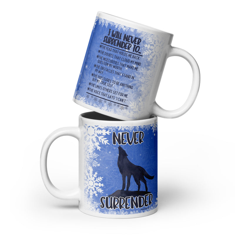 Never Surrender Mug