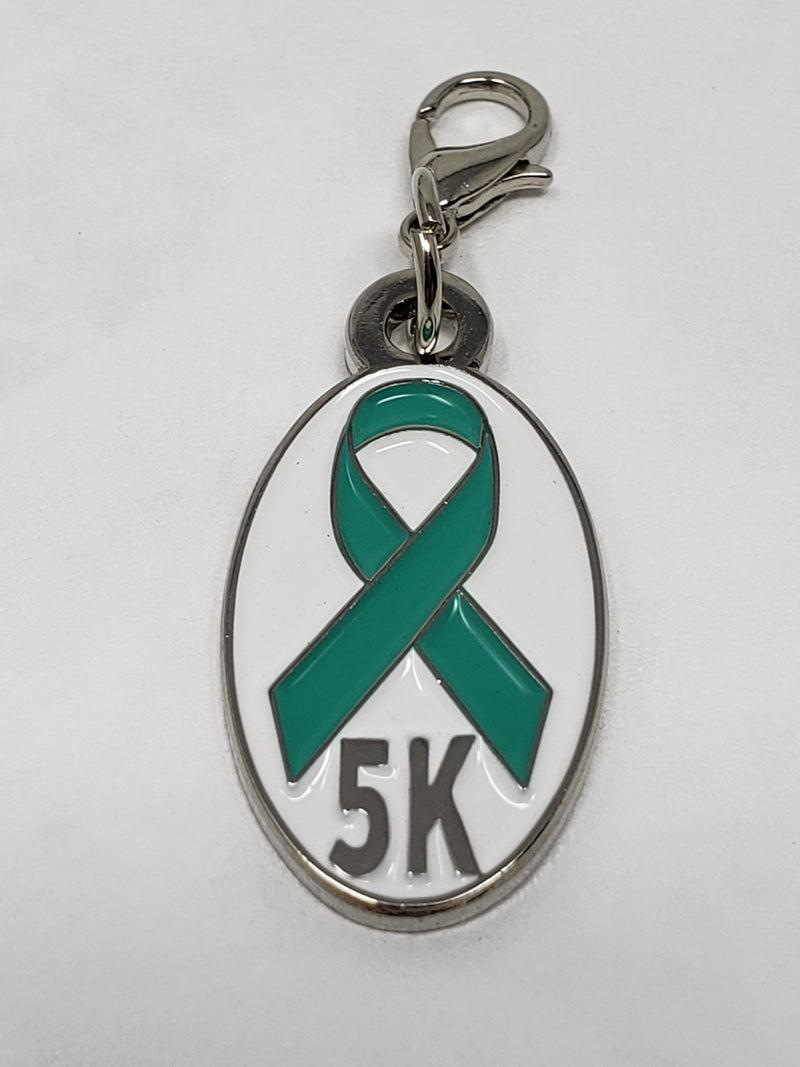 Teal Ribbon 5K - CharMedal - NOW SHIPPING