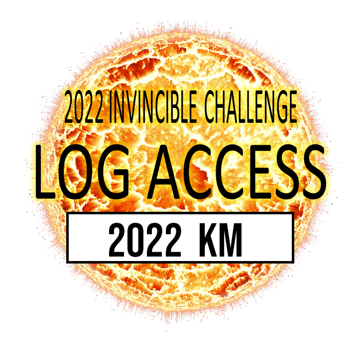 LOG ACCESS - 2022 KM GOAL for 2022 Invincible Challenge