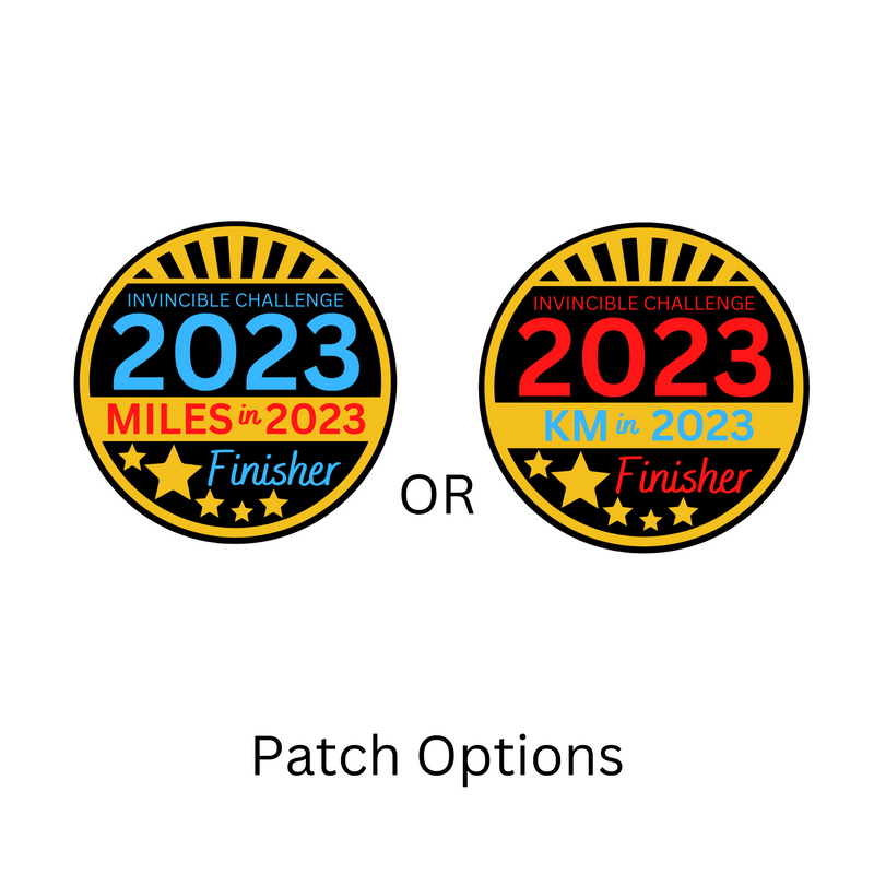 Finisher Patch - 2023 Invincible Challenge - FREE WHILE THEY LAST!