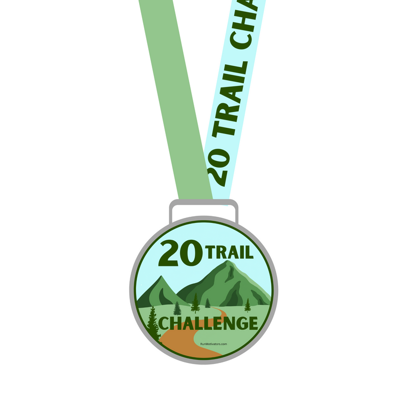 20 Trail Challenge - MEDAL only - NOW SHIPPING