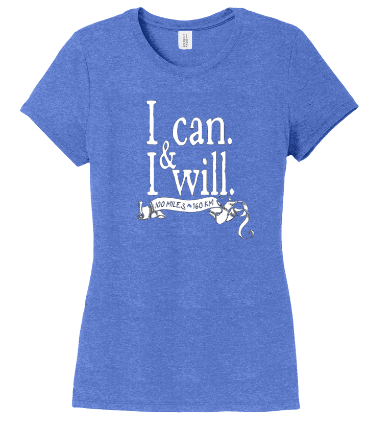 I can & I Will 100 Mile Challenge - T-SHIRT and MEDAL - NOW SHIPPING