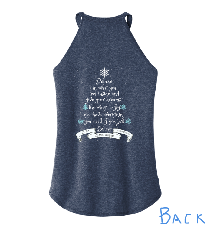 Just Believe 100 Mile Challenge - TANK - NOW SHIPPING