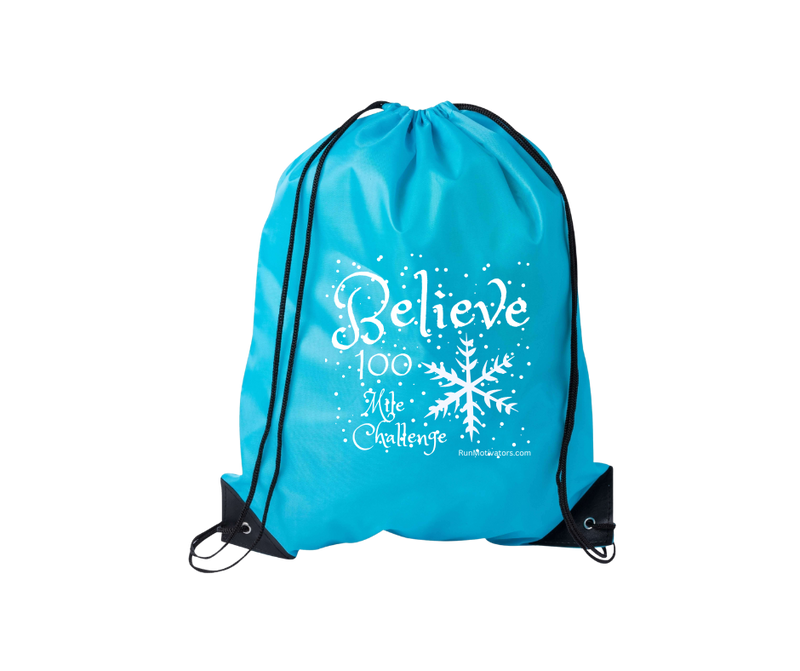 Believe Drawstring Backpack
