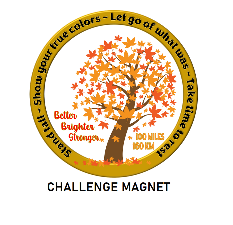 Stronger 100 Mile Challenge Magnet - NOW SHIPPING