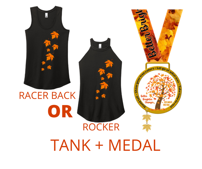 Stronger 100 Mile Challenge - MEDAL AND TANK - NOW SHIPPING