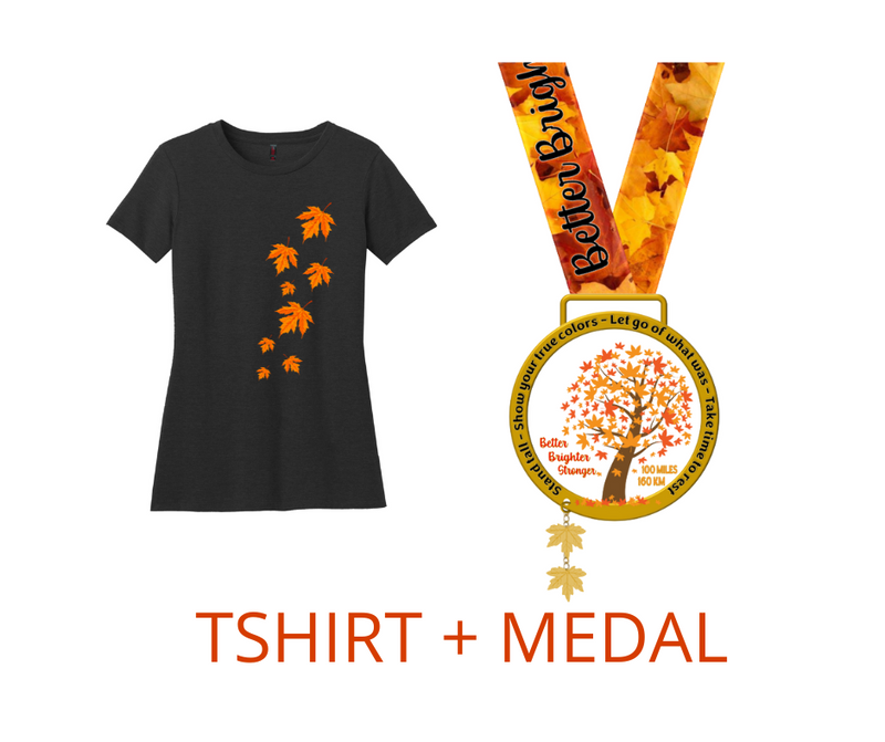 Stronger 100 Mile Challenge - MEDAL & TEE - NOW SHIPPING