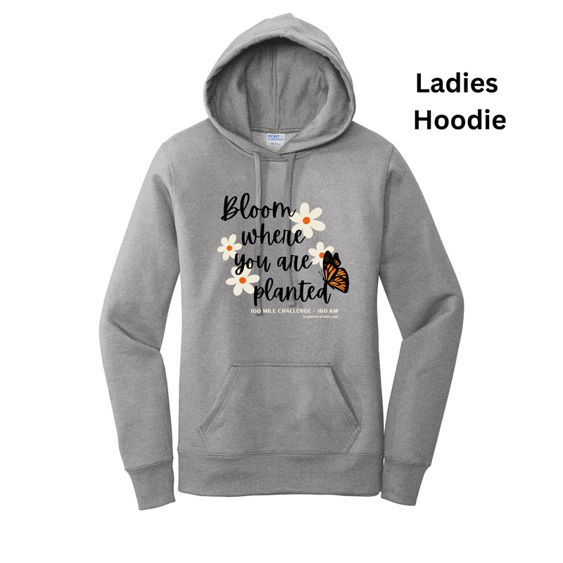 Bloom 100 Mile Challenge - HOODIE only - NOW SHIPPING
