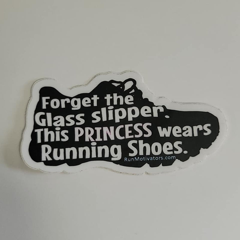This Princess Wears Running Shoes Sticker