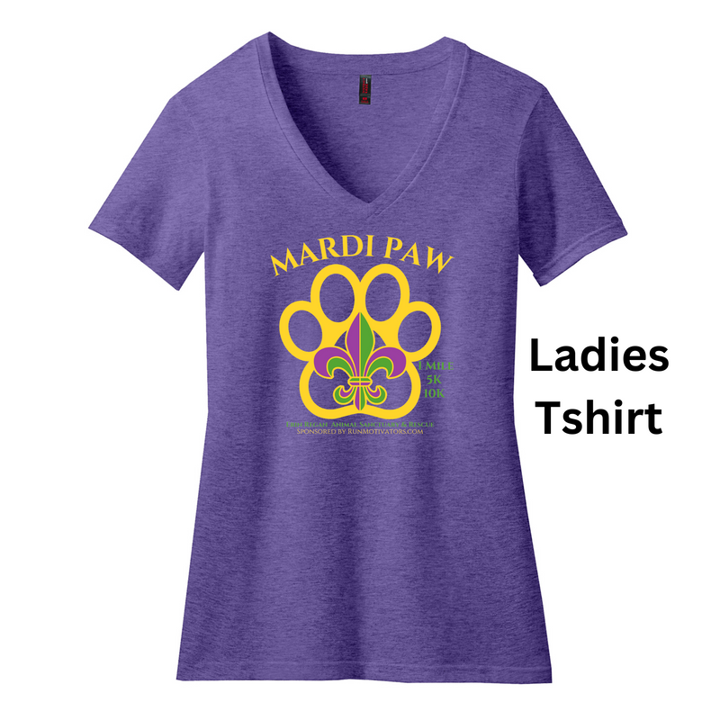 Mardi Paw Race - Medal & Tee - NOW SHIPPING