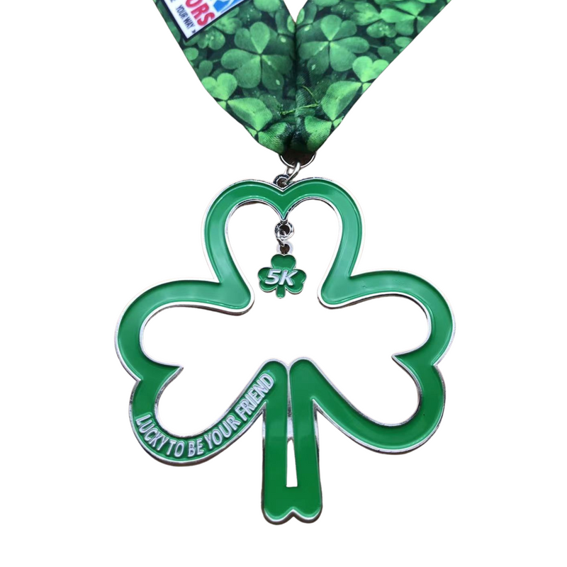 Lucky to Be Your Friend 5K - couples event - 2 medals - NOW SHIPPING