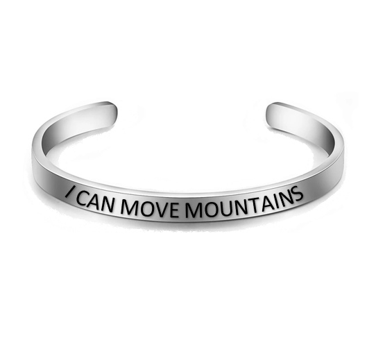 I Can Move Mountains - 100 Mile Challenge BRACELET - NOW SHIPPING