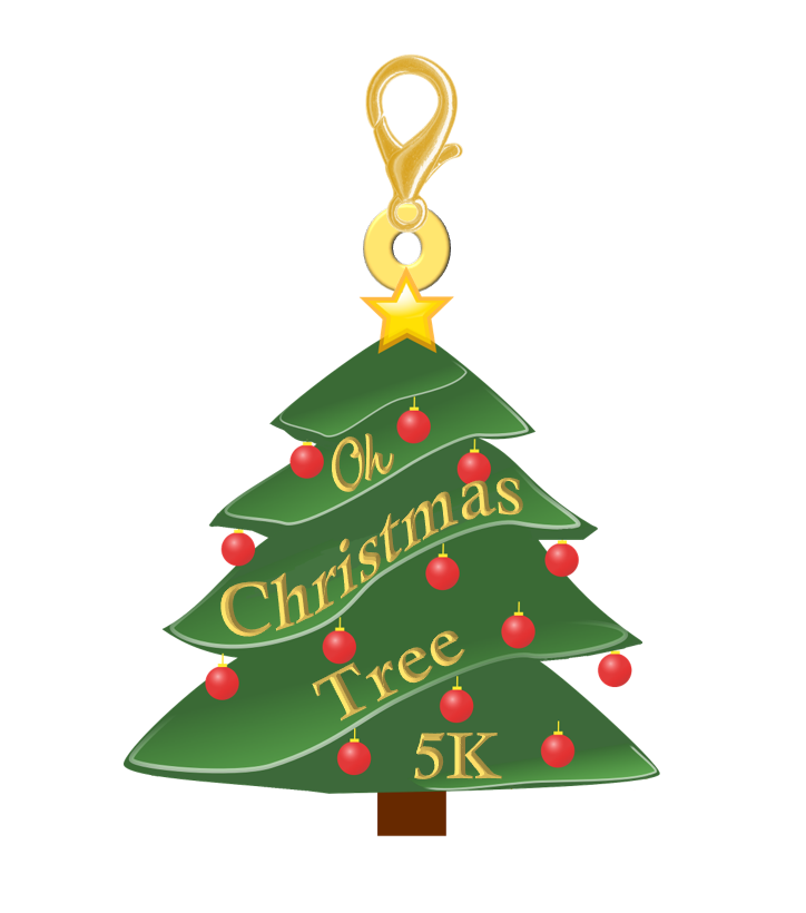 Oh Christmas Tree 5K - Charmedal - SHIPS NOV 15, 2021