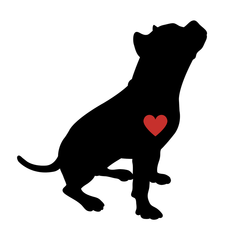 Pitbull Love - Vinyl Sticker - SOS Fund