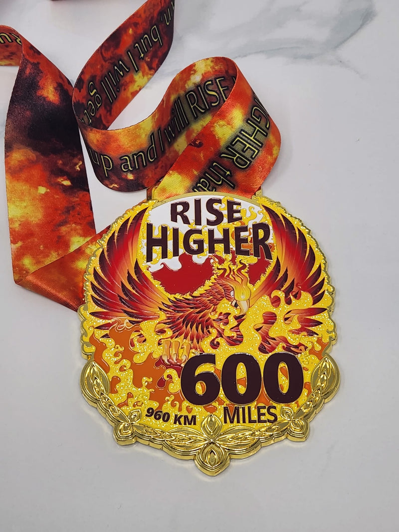 Rise Higher (alternate version)-  in stock Medal