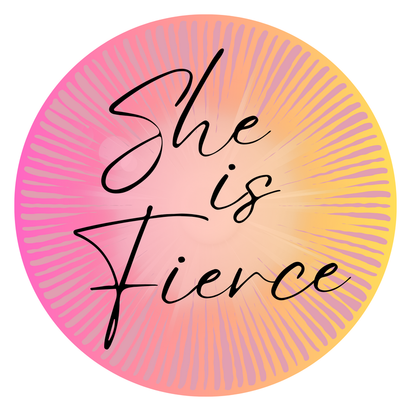 She is Fierce - Holographic Vinyl Sticker - SOS Fund