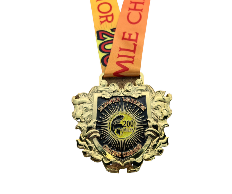 Summer Warrior Challenge - MEDAL ONLY - NOW SHIPPING