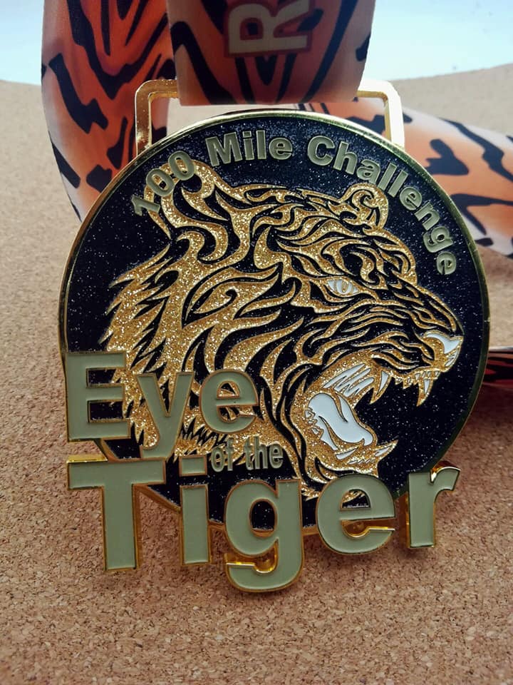 Eye of the Tiger 100 Mile Challenge -NOW SHIPPING