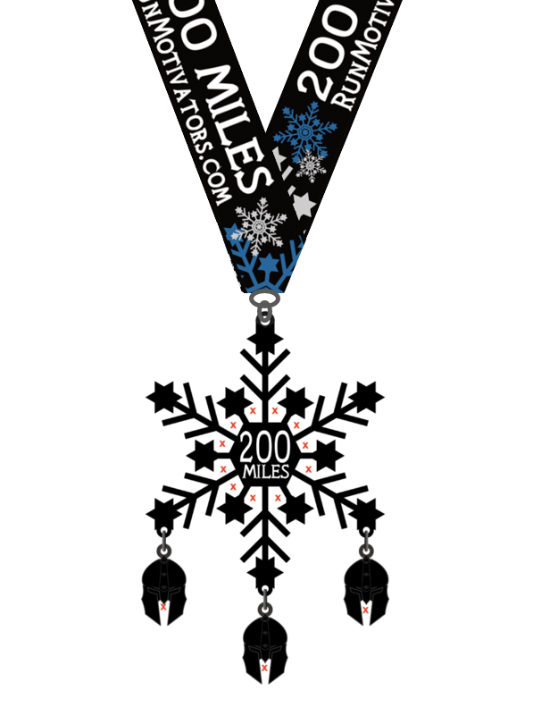 Winter Warrior 200 Mile Challenge - MEDAL and HAT - NOW SHIPPING