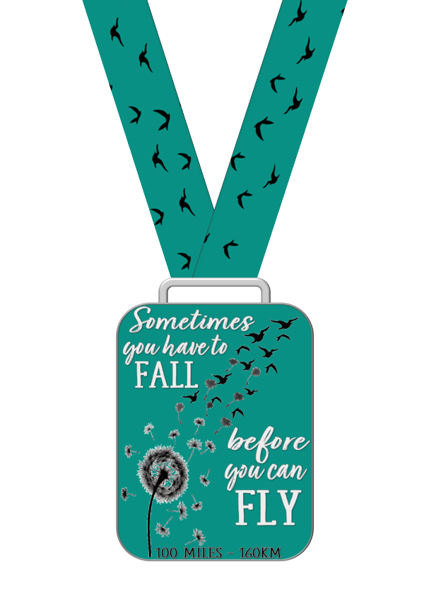You Can Fly 100 Mile Challenge - MEDAL ONLY - Now shipping